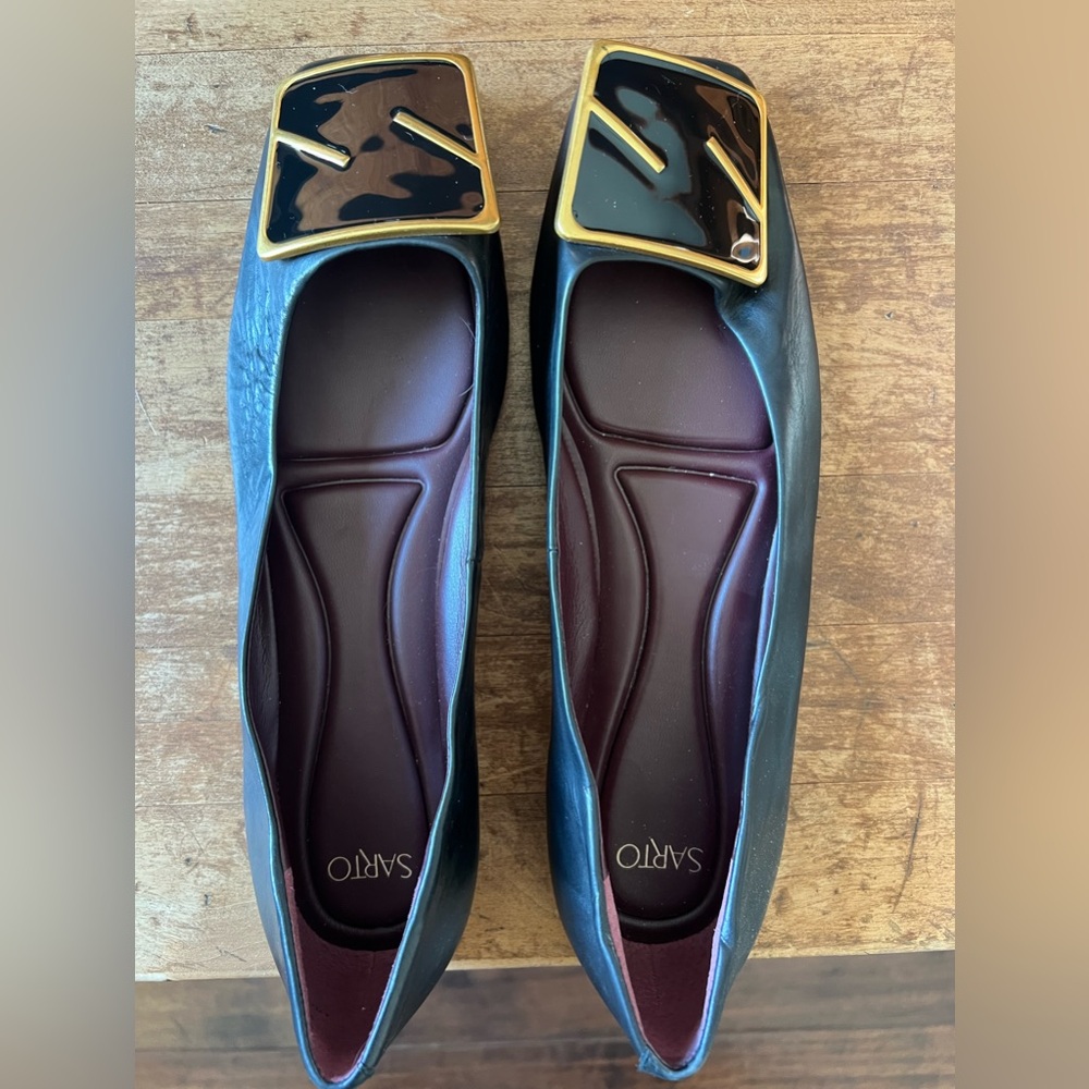 Franco Sarto Flexa Amaya 3 Ballet Flats – Square Toe | Womens size 9 worn once